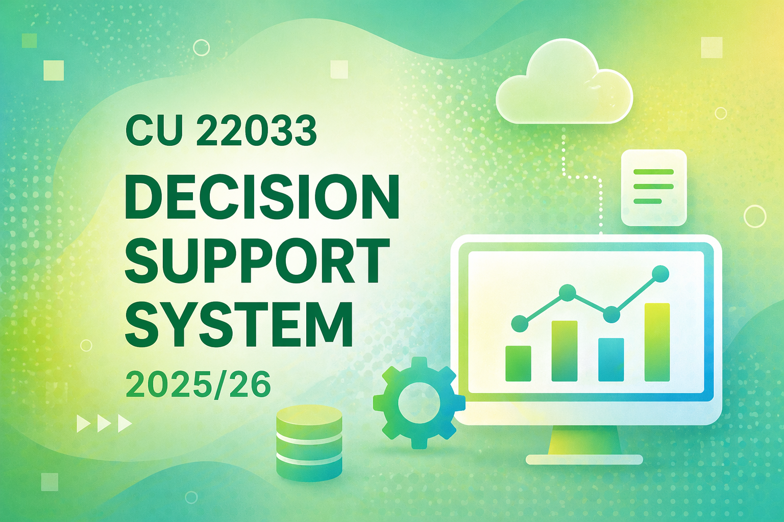 CU 22033 Decision Support System - 2025/26