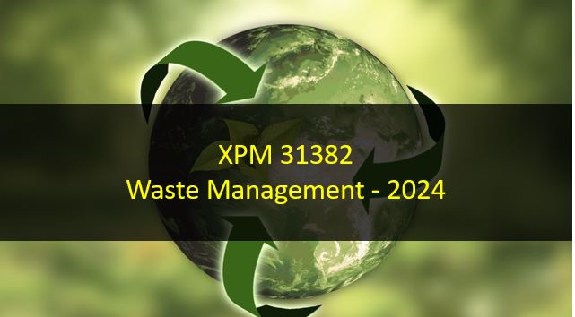 XPM 31382 Waste Management - 2024