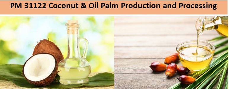 PM 31122 Coconut &amp; Oil Palm Production and Processing - 2024/25